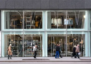 Wide Dkny Store Windows Wallpaper