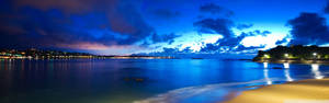 Wide Ocean And Sky Wallpaper