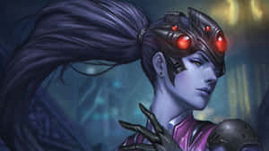 Widowmaker Strikes From The Shadows Wallpaper