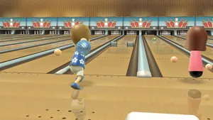 Wii Sports Resort Bowling Game Wallpaper