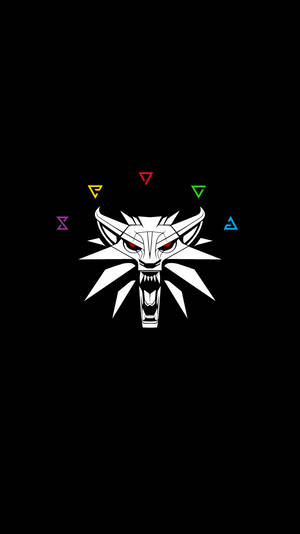 Wild Hunt Logo Android Gaming Wallpaper