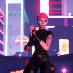 Wildcat Fortnite Neon Pink Wallpaper