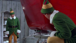 Will Farrell Stars In The 2003 Christmas Comedy Elf Wallpaper