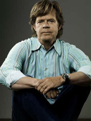 William H. Macy Posing At An Event Wallpaper