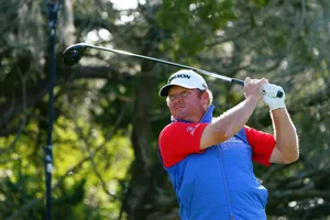 William Mcgirt Striking The Ball Wallpaper