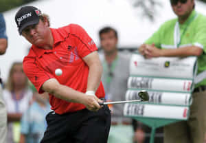 William Mcgirt Wearing A Red Shirt Wallpaper