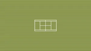 Wimbledon Minimalist Digital Illustration Wallpaper