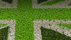 Wimbledon Tennis Ball Britain Flag Wallpaper