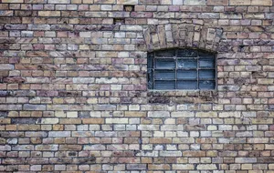 Window On Brick Wall Wallpaper