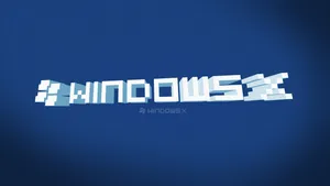Windows 10 Hd Blue X Wallpaper