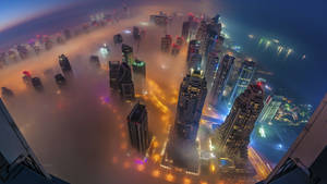 Windows 10 Hd City Fog Wallpaper