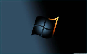 Windows 11 4k Black Logo Wallpaper