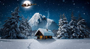 Windows 11 4k Christmas Winter Wallpaper