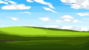 Windows Xp Bliss Pixel Art Wallpaper