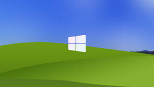 Windows Xp White Logo Wallpaper