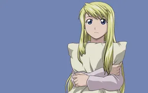 Winry Rockbell Animated Hd Wallpaper