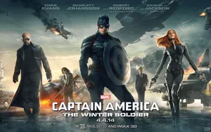 Winter Soldier Promotion Captain America Laptop Wallpaper