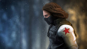 Winter Soldier Red Star Wallpaper