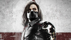 Winter Soldier With Mask Wallpaper