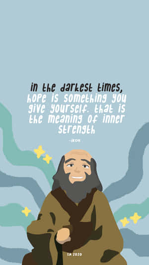 Wise Beyond His Years - Uncle Iroh For The Wisdom Seekers. Wallpaper