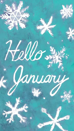 Wishing You Joyful January. Wallpaper