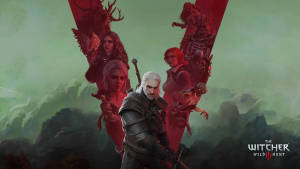 Witcher 3 4k Protagonists And Enemies Wallpaper