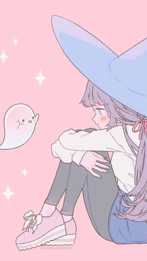Witching Way Through Halloween Wallpaper