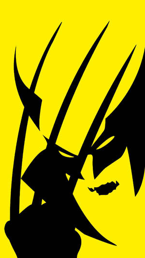 Wolverine Black And Yellow Wallpaper