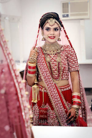 Woman Sari Dress Indian Wedding Wallpaper