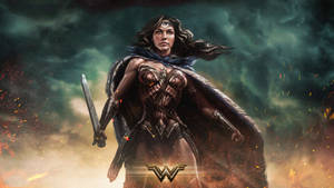 Wonder Woman 1984 Darker Armour Wallpaper