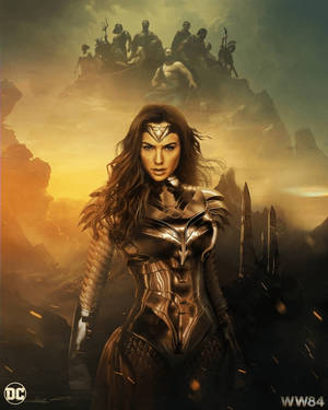 Wonder Woman 1984 Queen Of Amazons Wallpaper