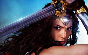 Wonder Woman Sword Close-up Wallpaper