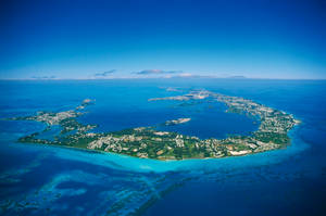 Wonderful Bermuda Aerial Wallpaper