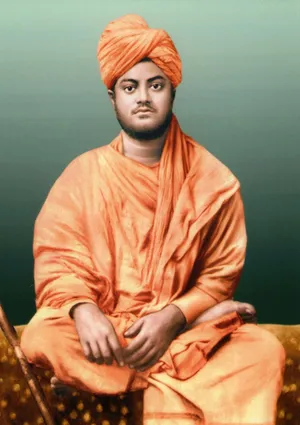 Wonderful Swami Vivekananda Portrait Wallpaper