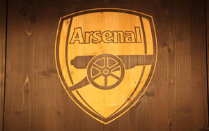 Wood Arsenal Logo Wallpaper