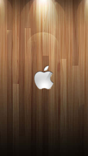 Wooden Amazing Apple Hd Iphone Wallpaper