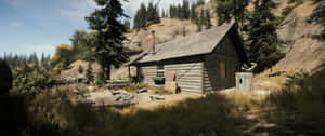 Wooden House Far Cry 5 4k Wallpaper