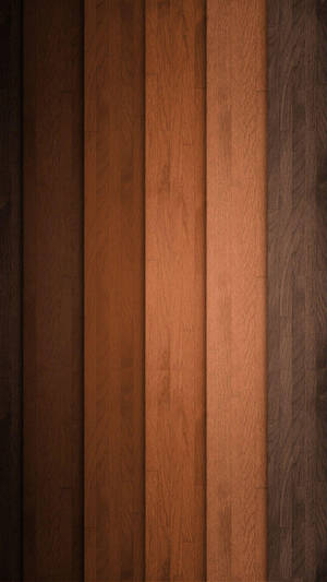 Wooden Slats Brown Iphone Wallpaper