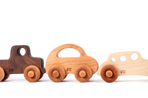 Wooden Toy Cars Wallpaper