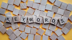 Wooden Word Keywords Wallpaper