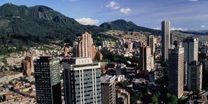 Woody Mountains In Bogota Colombia Wallpaper