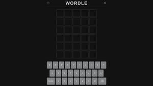 Wordle Empty Wallpaper