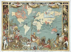 World Map 4k British Empire Wallpaper