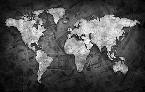 World Map 4k Currencies Wallpaper