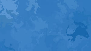 World Map In Plain Blue Wallpaper