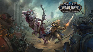 World Of Warcraft Battle For Azeroth Arrow Vs Sword Wallpaper