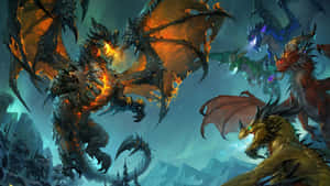 World Of Warcraft Dragon War 1920x1080 Wallpaper