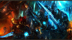World Of Warcraft Wrath Of The Lich King Characters Wallpaper