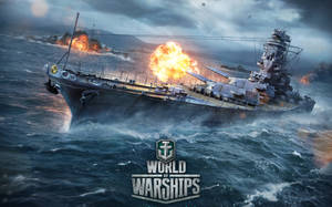 World Of Warship Poster Wallpaper