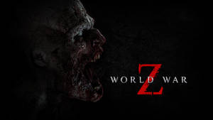 World War Z 4k Zombie Poster Wallpaper